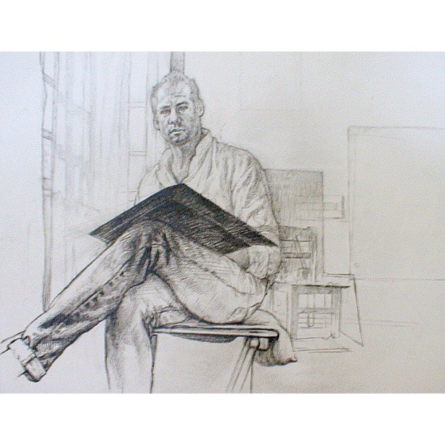 Graphite Self-Portrait