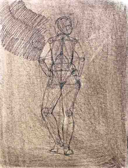 Female Nude, Lights and Darks