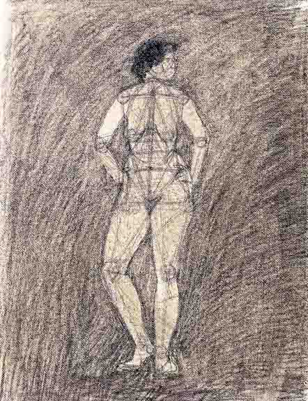 Female Nude, Lights and Darks