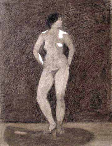 Female Nude, Lights and Darks