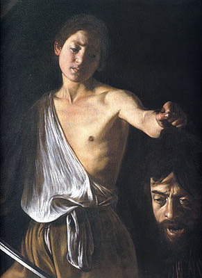 David with the Head of Goliath, Caravaggio,1610