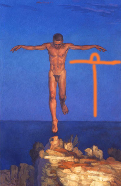 Icarus Landing by Michael Newberry