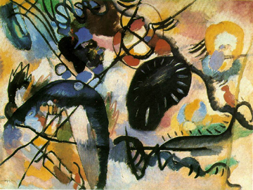 Kandinsky, Black Spot I, 1912