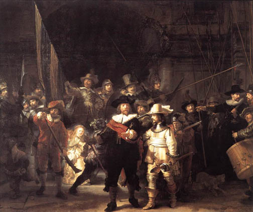 Rembrandt, The Night Watch, 1642