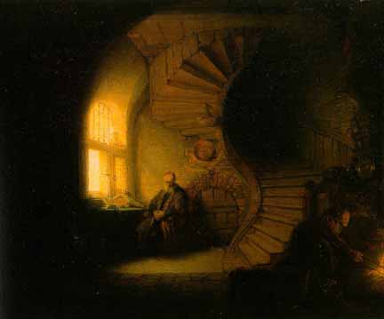 Philosopher in Meditation (Rembrandt)001