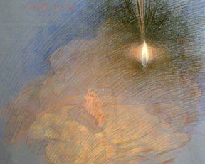 Pastel Atmosphere Study for God Pastel Atmosphere Study for God