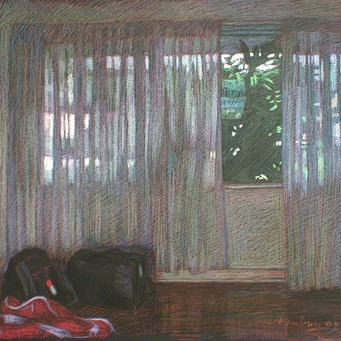 newberry-florida-curtains-studio-pastel-on-dark-paper-pc