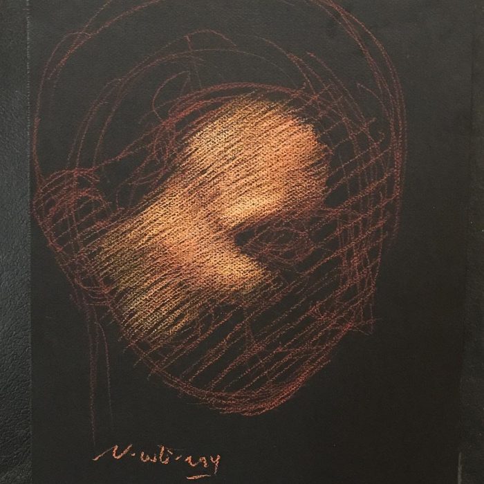 newberry-forehead-study-kiss-1-pastel-on-dark-paper-sc