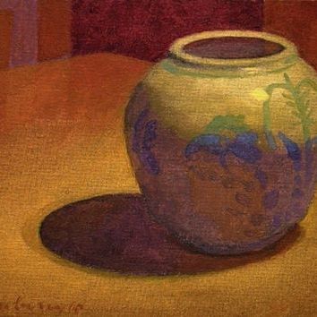 Newberry, Kauai Jar, 2008, oil on panel, 9x12"