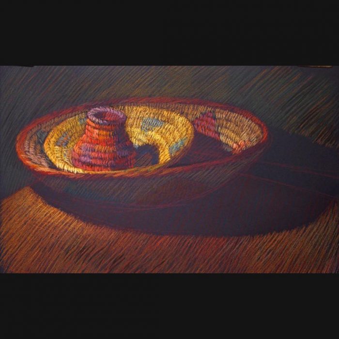 newberry-woven-baskets-3-pastel-on-dark-paper-pc