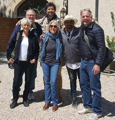 With Dan Zimmerman, Mathieu Brousses, Susan Surber, Wendy Higbee Carando (guest artist), Luxman Nathan, and Michael Newberry