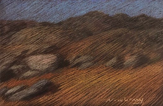 Newberry, Rolling Stones, pastel