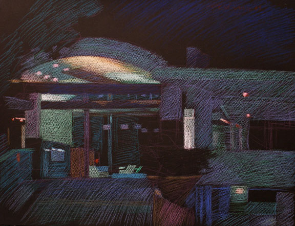 Newberry, 101 Ocean Ave, pastel