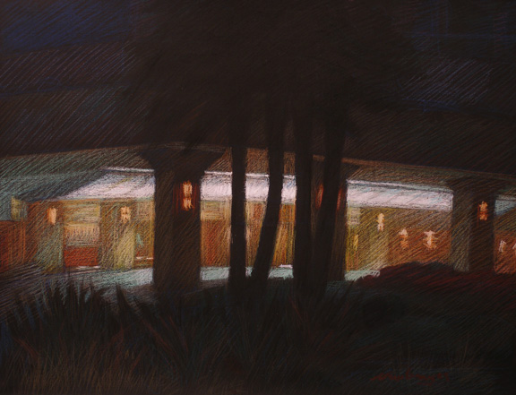 Newberry, 201 Ocean Ave, pastel