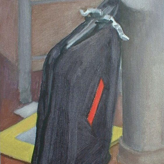 Newberry, Portfolio, 2006, acrylic on panel, 10x8"