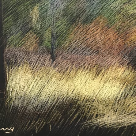 Newberry, Idyllwild Meadow, pastel