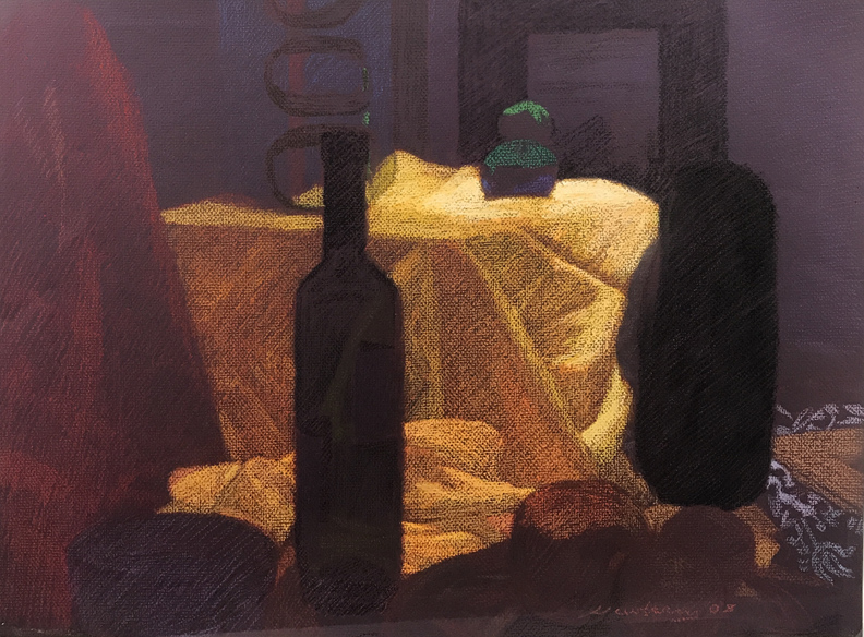 Newberry, Double O, pastel, 18x24"