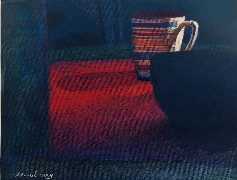 Newberry, First Light, pastel, 18x24"