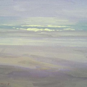 Newberry, California Beach at Sunset