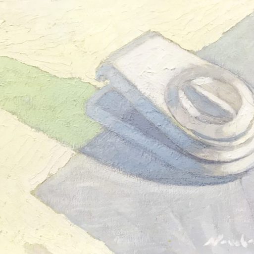 Newberry, Timer, 2019, oil on canvas, 9x12"