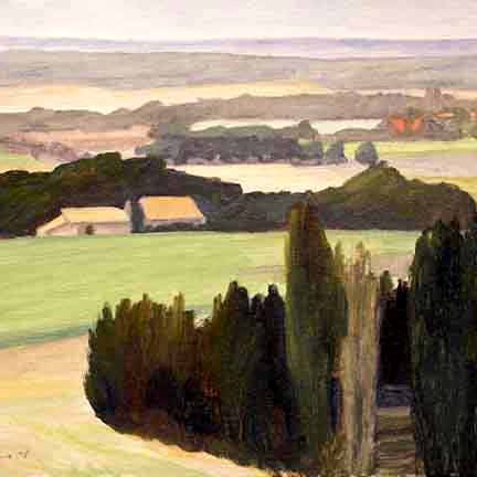 Newberry, France, Pink House