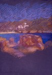newberry-mykanos-1988-pastel-on-paper-18x24