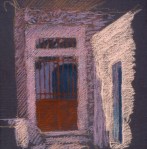 newberry-red-gate-1988-pastel-on-paper-18x24