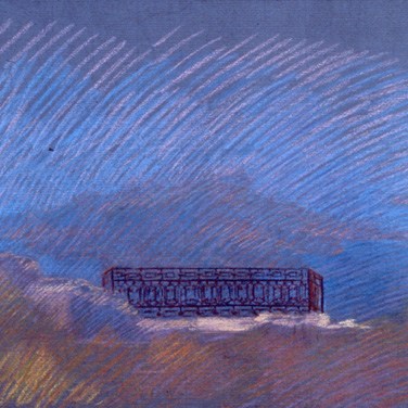 newberry-santorini-balcony-1988-pastel-on-paper-18x24