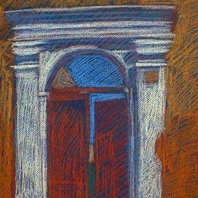 newberry-white-portal-1995-pastel-on-paper-18x24