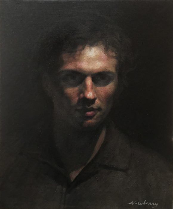 Newberry, Facing Oblivion, 2020, oil on linen,