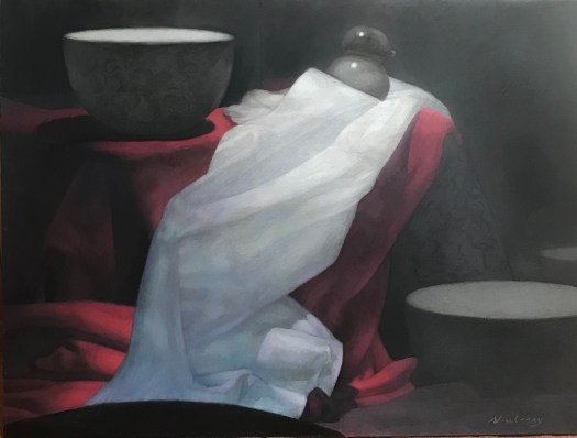 Newberry, Transcending Traitors, 2020, oil on linen, 36x48"