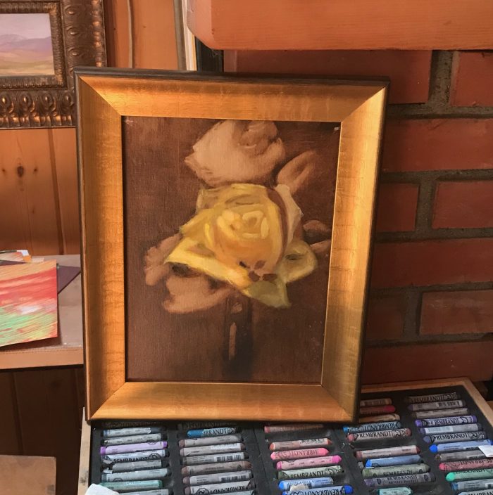 Yellow Rose by Susan Surber