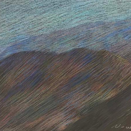 Newberry, Borrego South-East, pastel