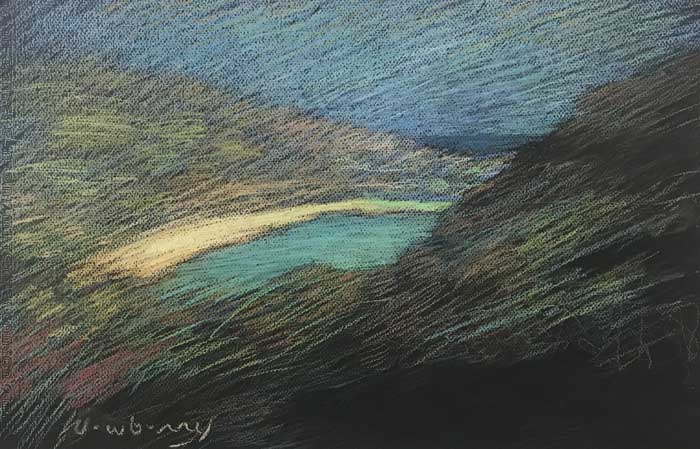 Newberry, Central Coast, pastel