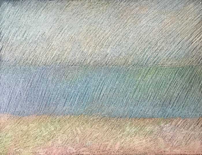 Newberry, Colorscape, 2020, pastel, 18x24 inches