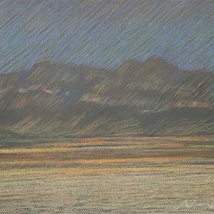 Newberry, Nature's Castle, 2020, pastel