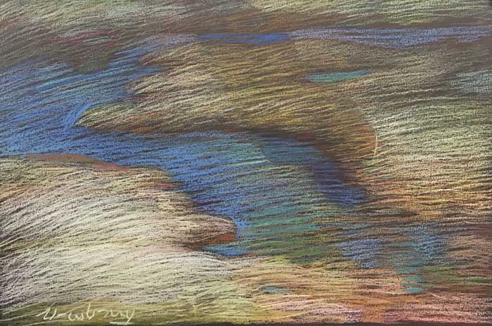 Newberry, Tide Pool Central Coast, pastel