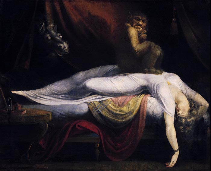Fuseli, The Nightmare, 1781