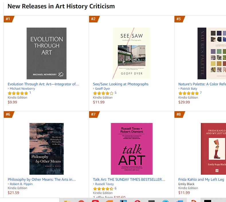 Evolution Through Art No 1 Art History New Releases