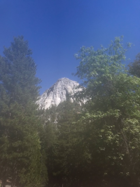 Tahquitz Rock in Idyllwild, Newberry Idyllwild Pastel Plein Air Workshop, 2021