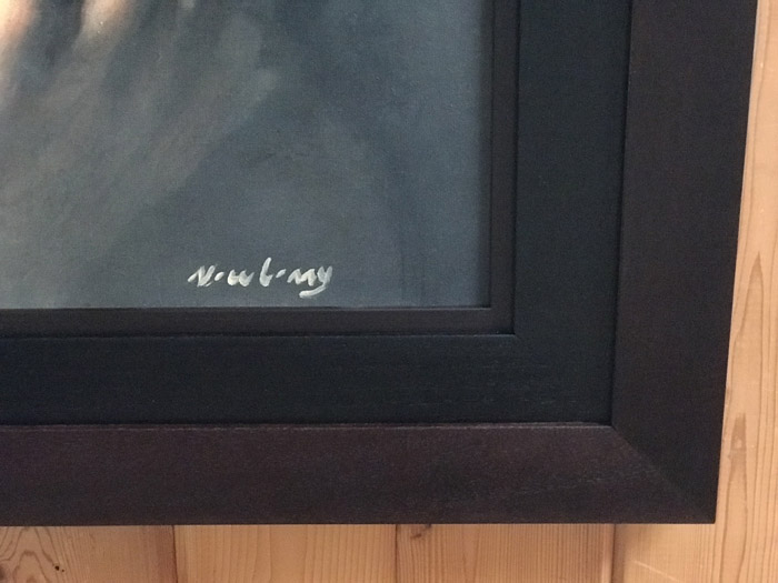 Newberry signature for The Kiss