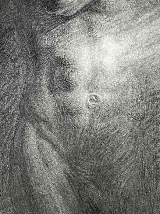 Newberry, Loss, detail, from the Mourning and Rebirth Series